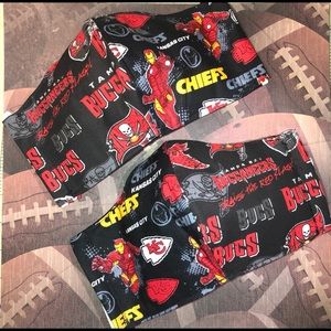 2 large face covers